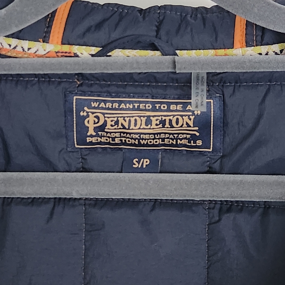 Pendleton Burnt Orange Quilted Jacket - image 2